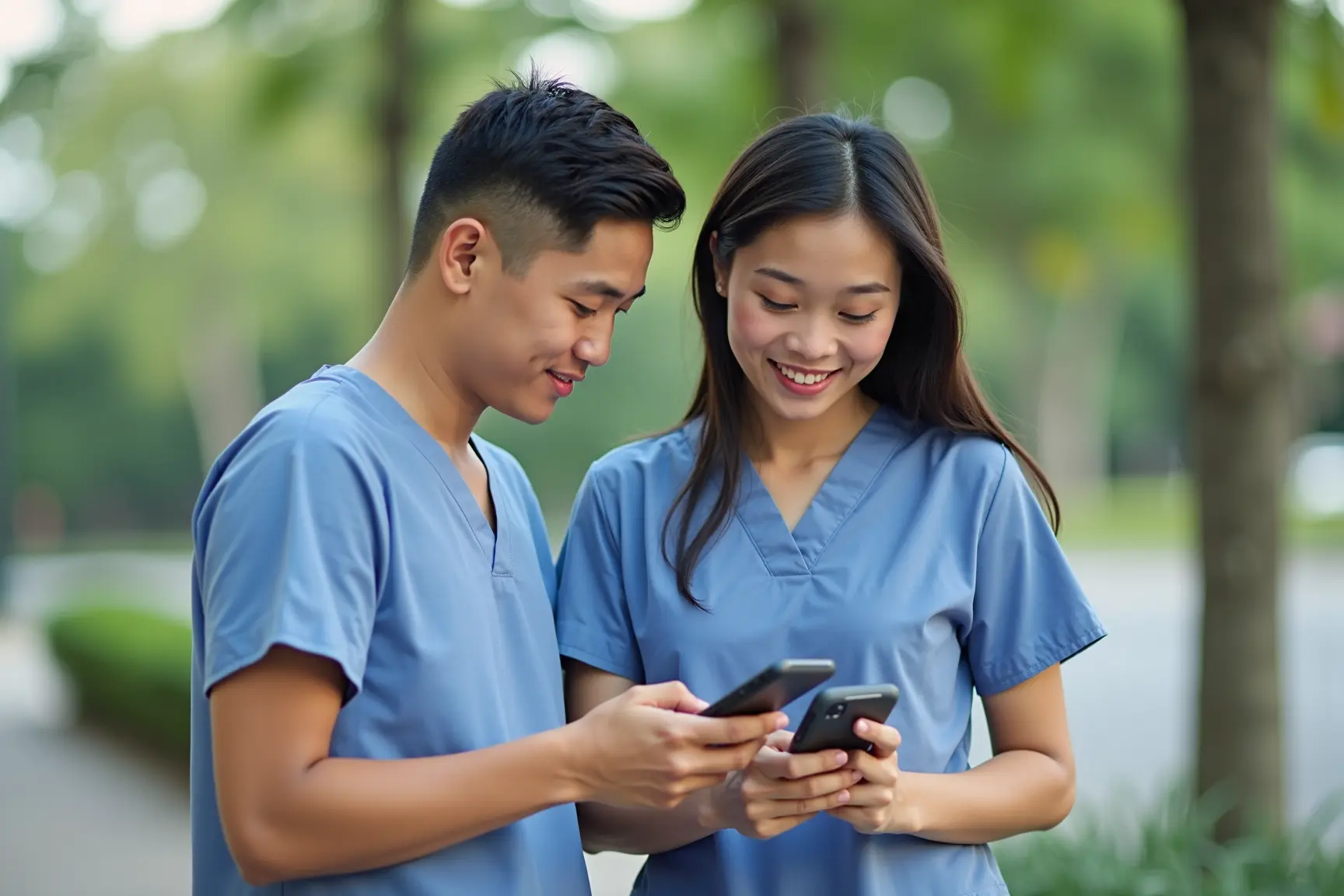 Medical professionals team